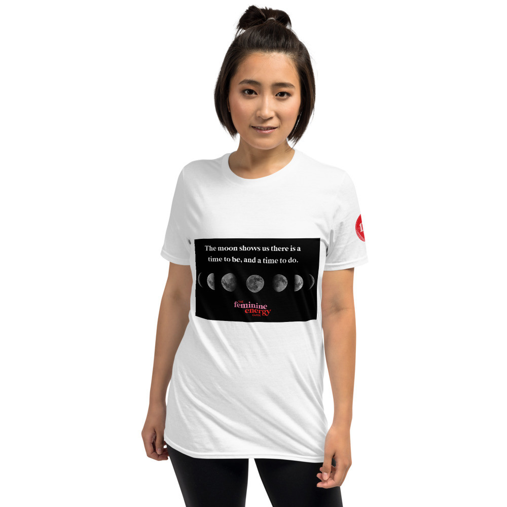 Moon Phases 3 Print Unisex T-Shirt