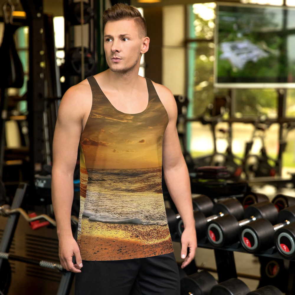 Yellow Sunset - Unisex Tank Top