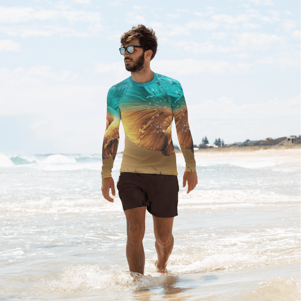 Sandy Beach - Men's Rash Guard