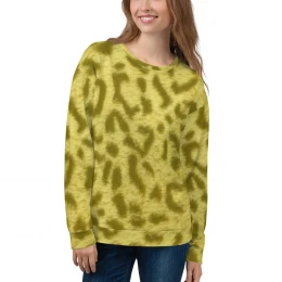 YELLOW LEOPARD - Unisex Sweatshirt