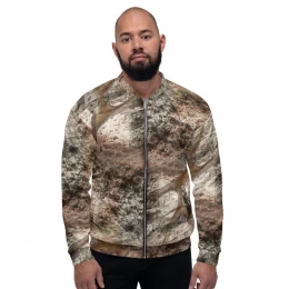 CAMO BROWN HUNT DESIGN - Unisex Bomber Jacket