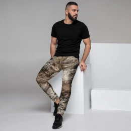 CAMO BROWN HUNT DESIGN - Men's Joggers