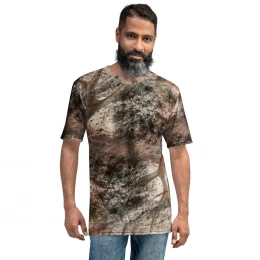 CAMO BROWN HUNT DESIGN - Men's t-shirt