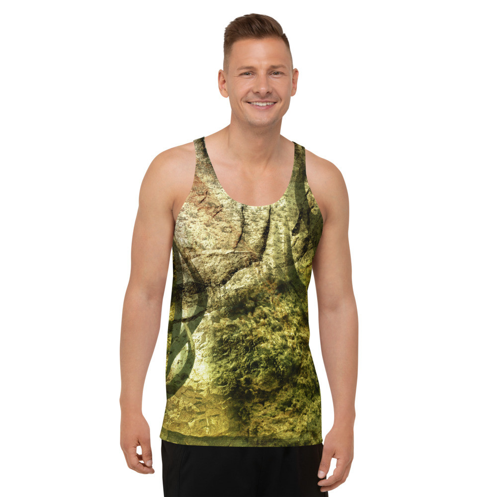 CAMO GREEN HUNT DESIGN - Unisex Tank Top Size XS to 2XL
