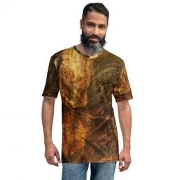 CAMO ORANGE HUNT DESIGN - Men's t-shirt Size XS - 2XL