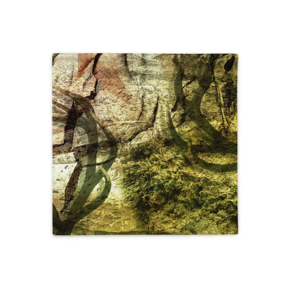 CAMO GREEN HUNT DESIGN - Pillow Case Size 18"x18", 20"x12", 22"x22"