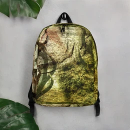 CAMO GREEN HUNT DESIGN - Minimalist Backpack