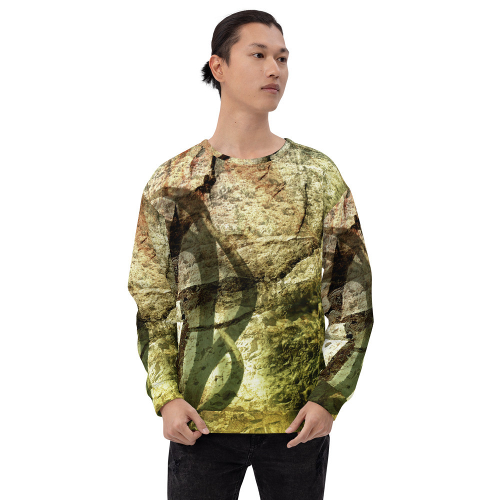 Camo Green - Unisex Sweatshirt Size XS to 3XL