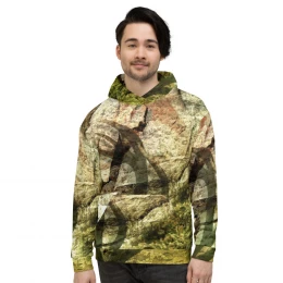 Camo Green - Unisex Hoodie Size XS to 3XL