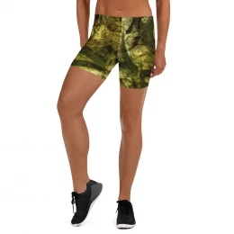 Camo Green - Shorts Size XS to 3XL