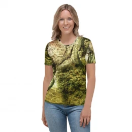 Camo Green - Women's T-shirt Size XS to 2XL