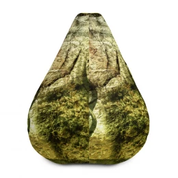 CAMO GREEN HUNT DESIGN - Bean Bag Chair Cover