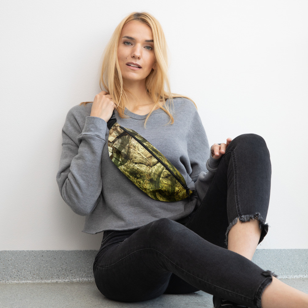 CAMO GREEN HUNT DESIGN - Fanny Pack Size S/M and M/L