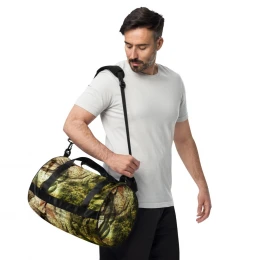 CAMO GREEN HUNT DESIGN - Gym Bag