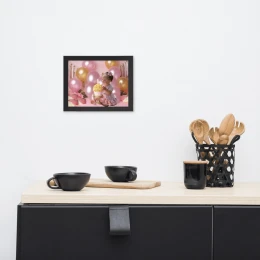 Jazmine Castro Birthday Framed poster