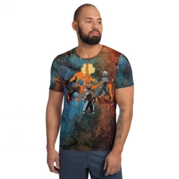 Destiny 2 - Warriors of the Universe By Rafael Nuves - Destiny Showcase Livestream (Lightfall & Season 18 Reveal)  Men's Athletic T-shirt