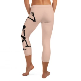 3-2)  Skeleton Crew - Halloween Capri Leggings