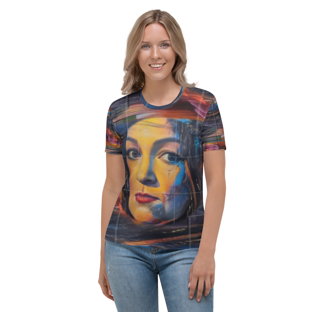 Women's T-shirt - Abstract Paint of Self #1