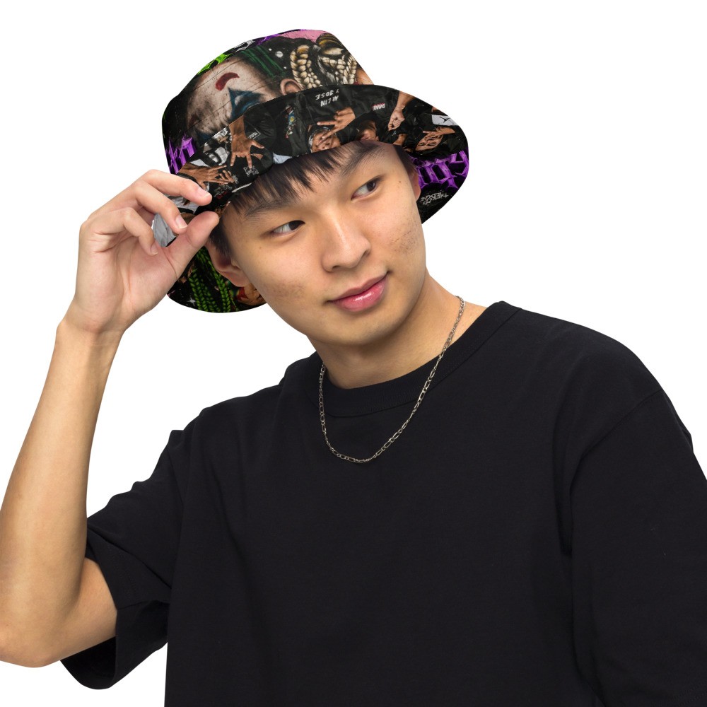Harley y Guason Reversible bucket hat - Emiliano Aguilar Official