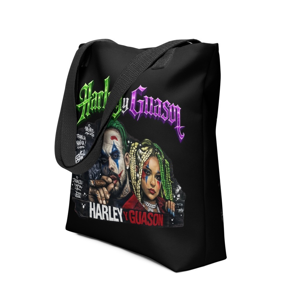 Harley y Guason - Tepito Wall Mural -00 - Original Tote bag - Emiliano Aguilar Official