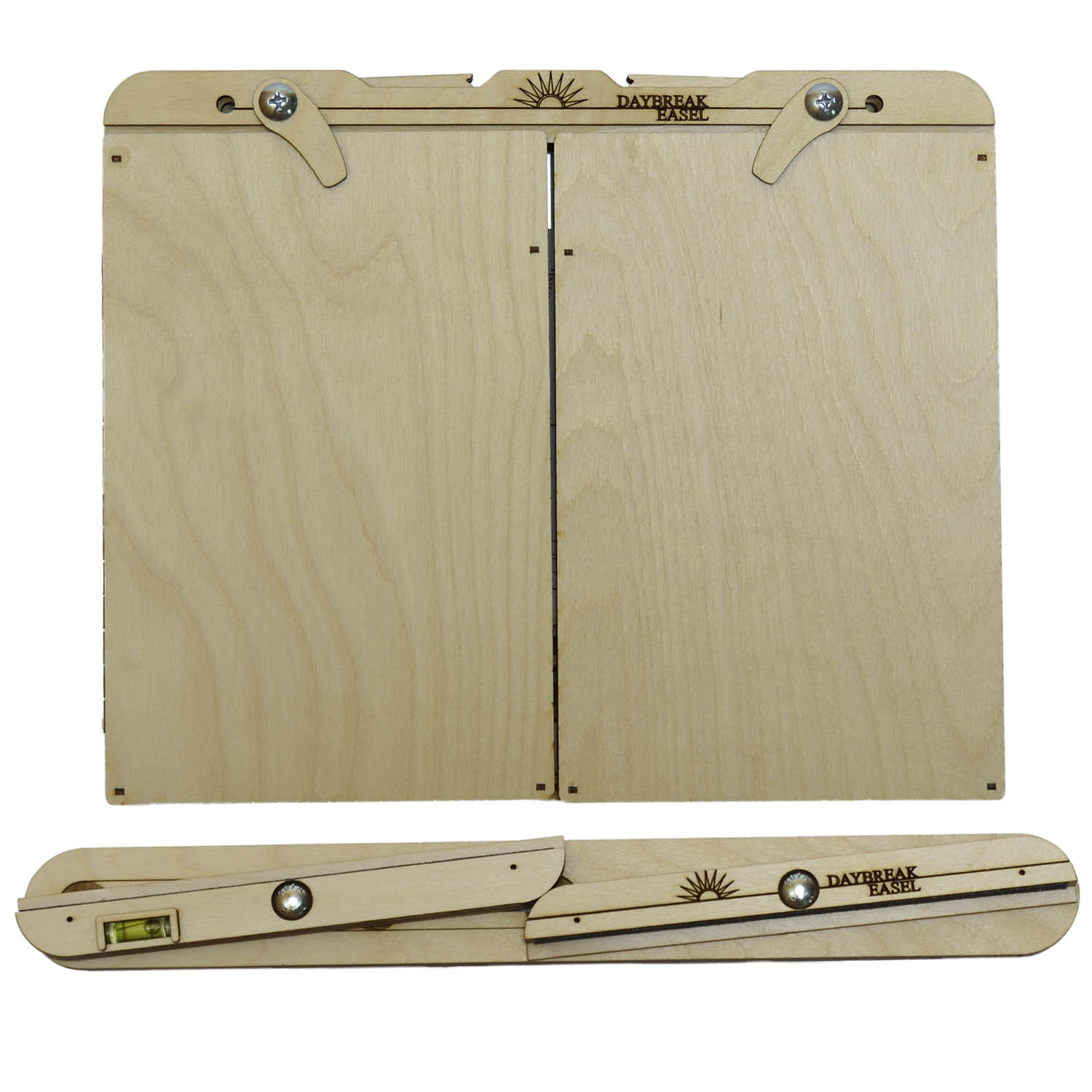 Daybreak Easel 12x9 inch Medium Slim Palette and Panel Holder set -- Free US Shipping
