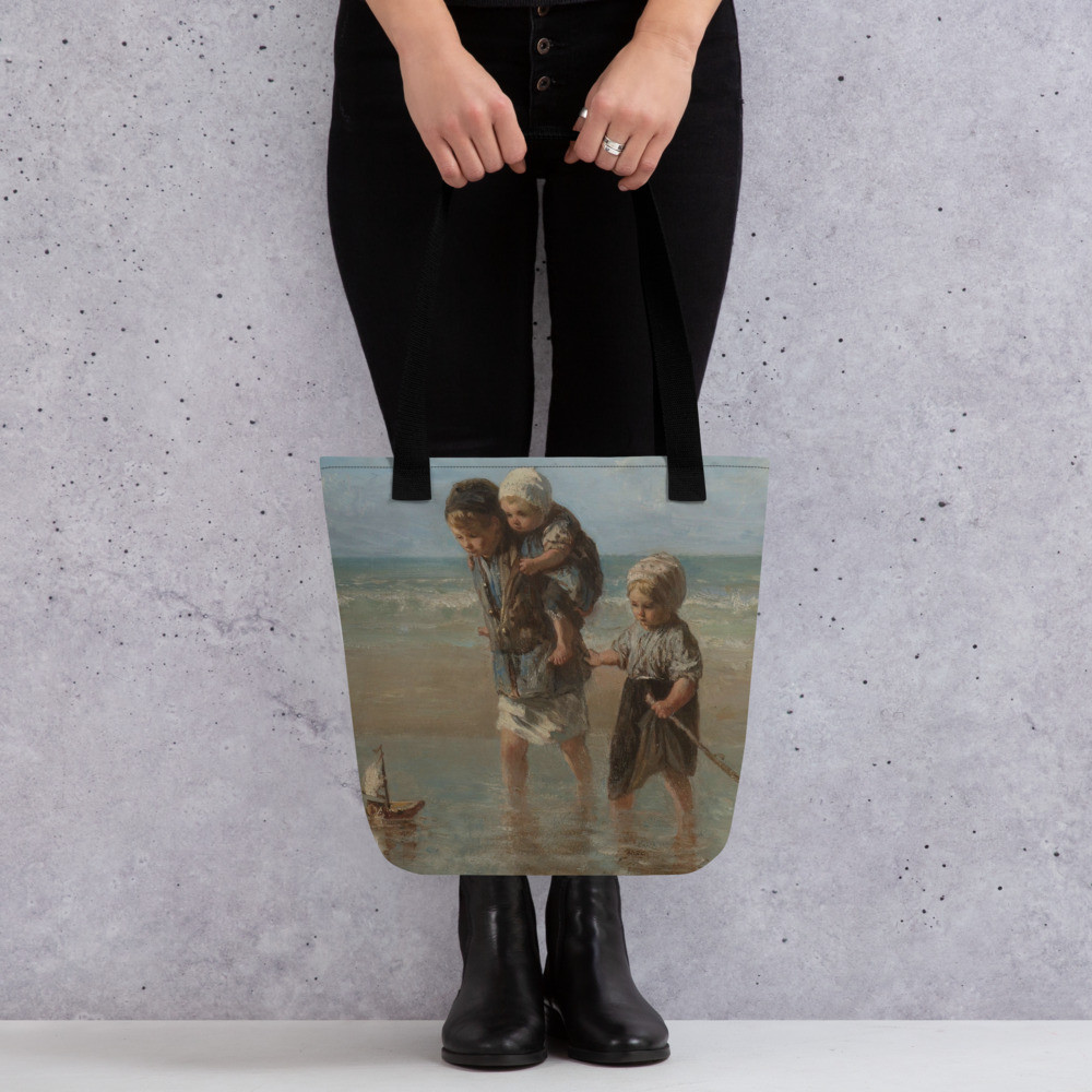 Children At Sea Tote bag