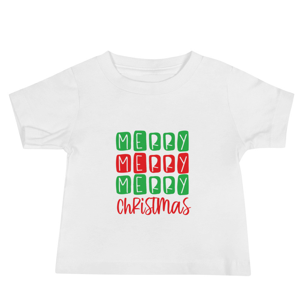 Merry Merry Merry Christmas Toddler T-shirt