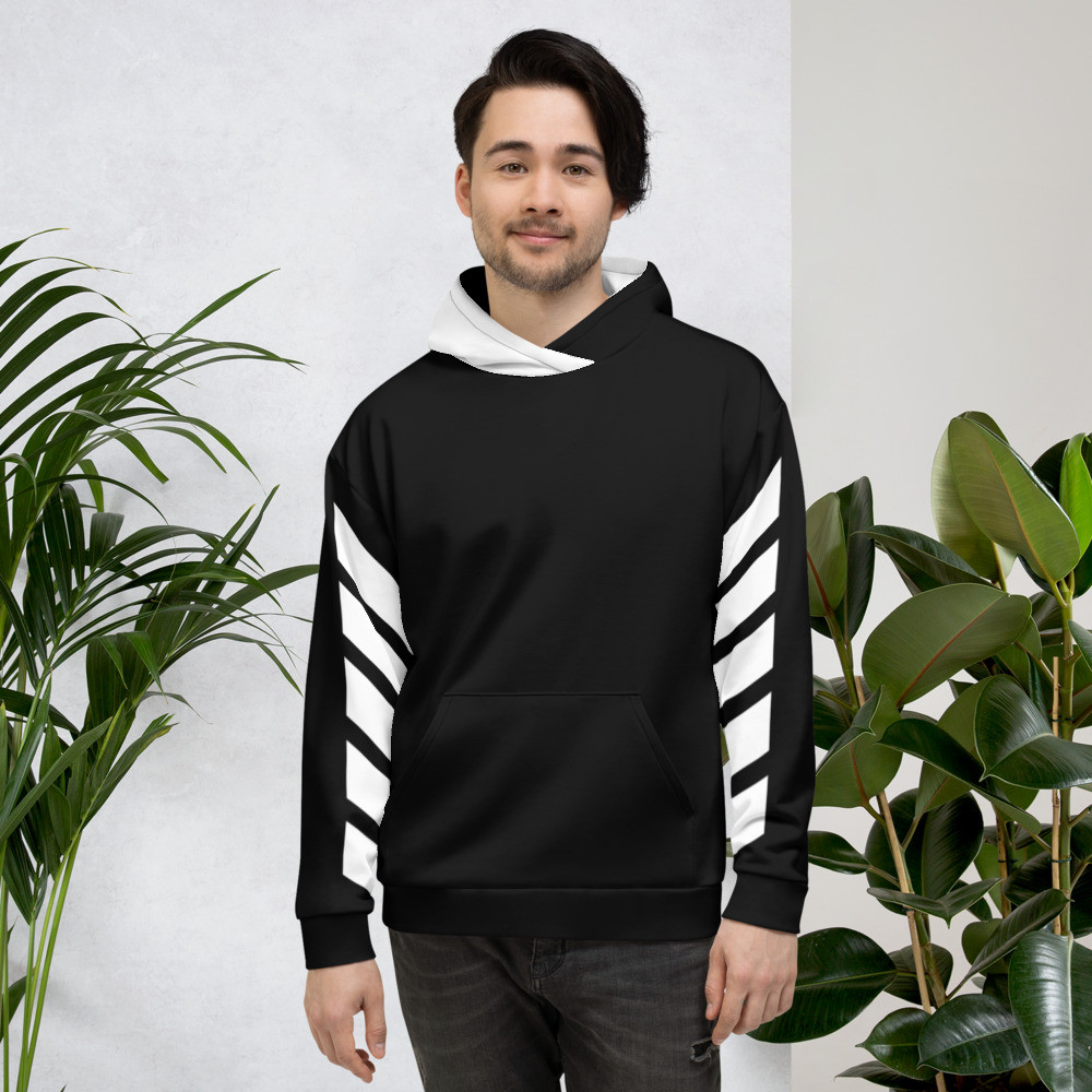 Black & White Unisex Hoodie