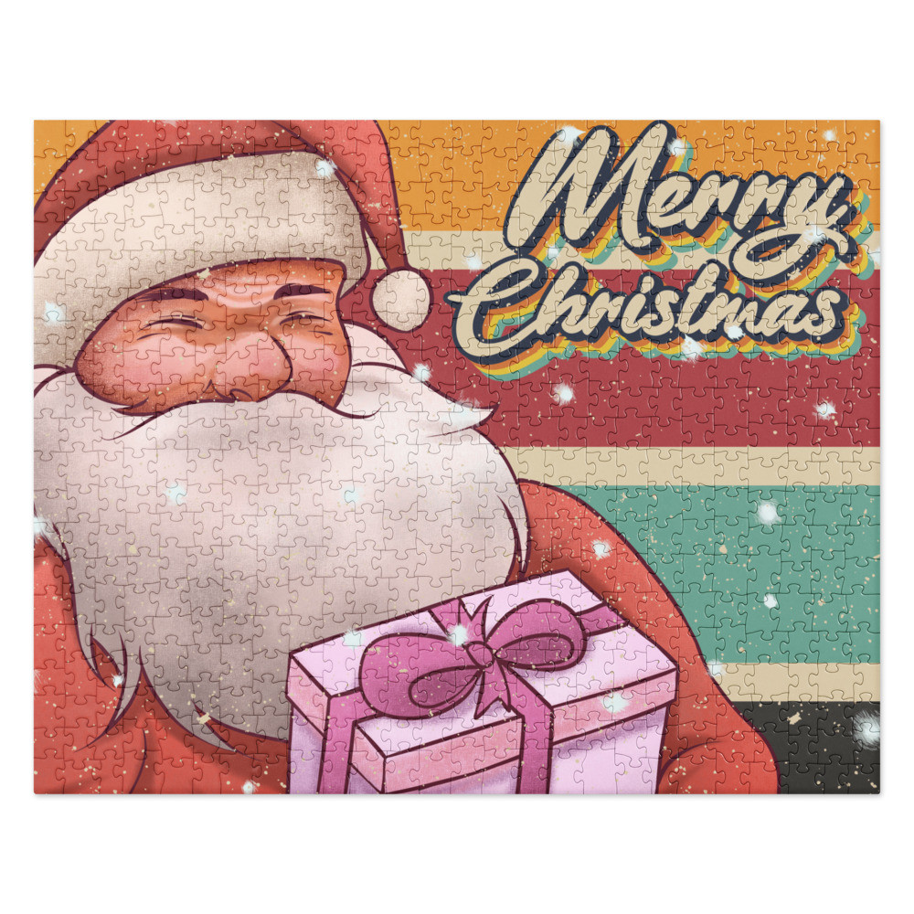 A Retro Santa Claus Jigsaw Puzzle