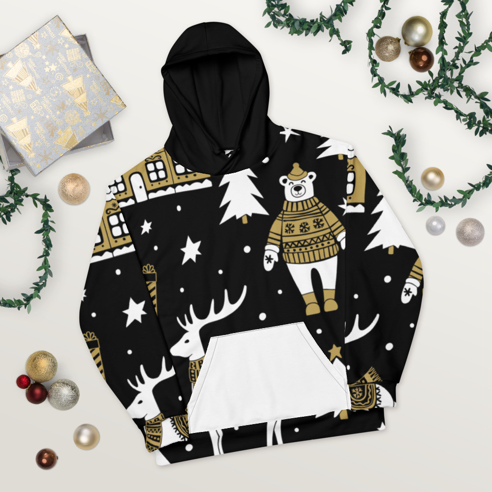 Winter Themes Unisex Hoodie