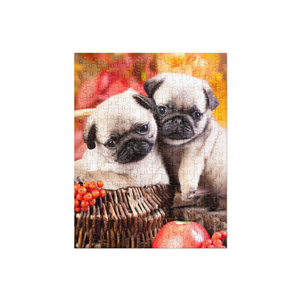 Cute Pug Puppies Jigsaw puzzle