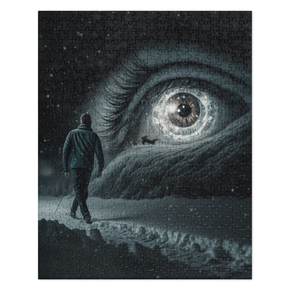 Surreal Eyeball Jigsaw Puzzle