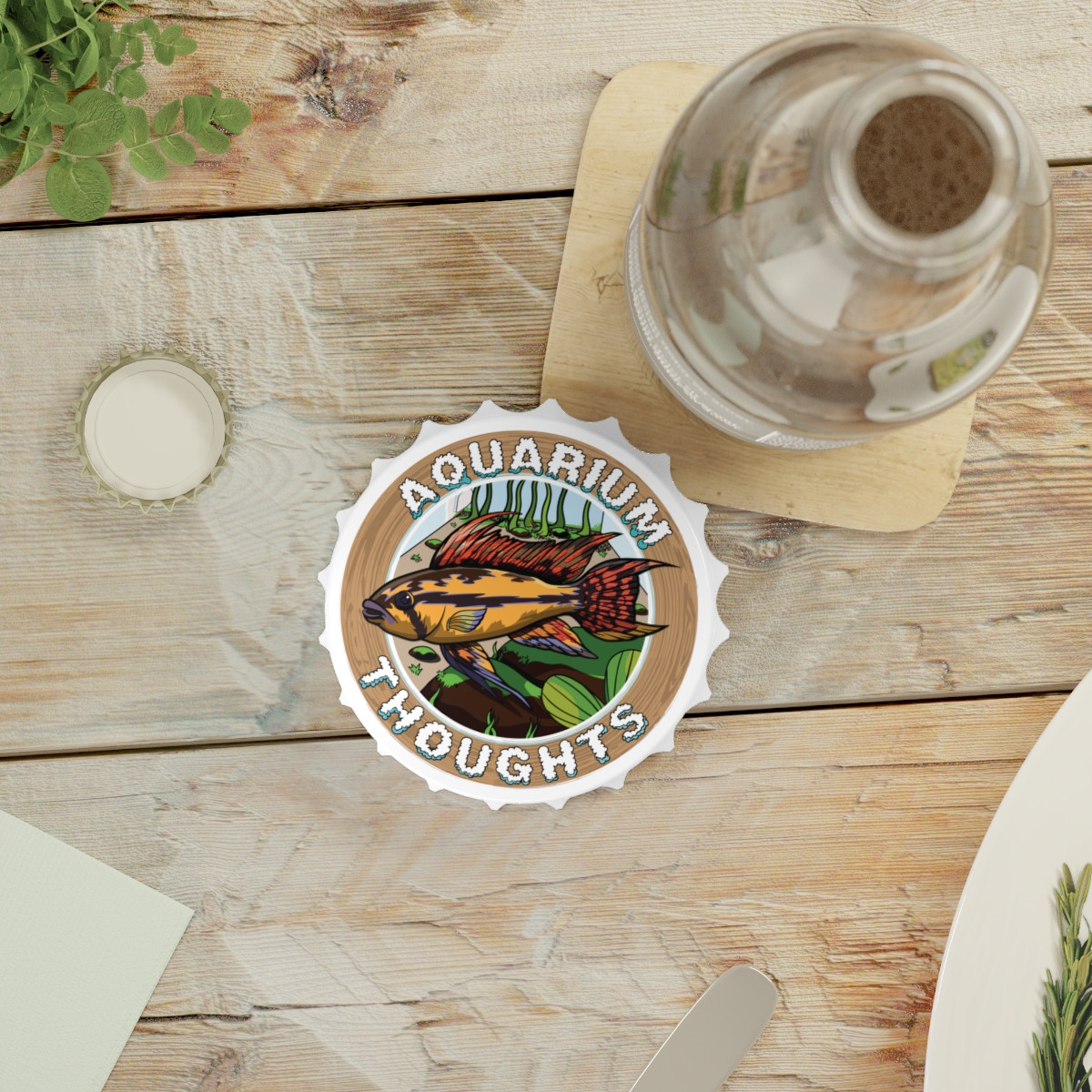 Aquarium Thoughts Bottle Opener