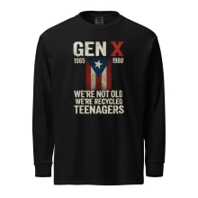 Garment-dyed heavyweight long-sleeve shirt