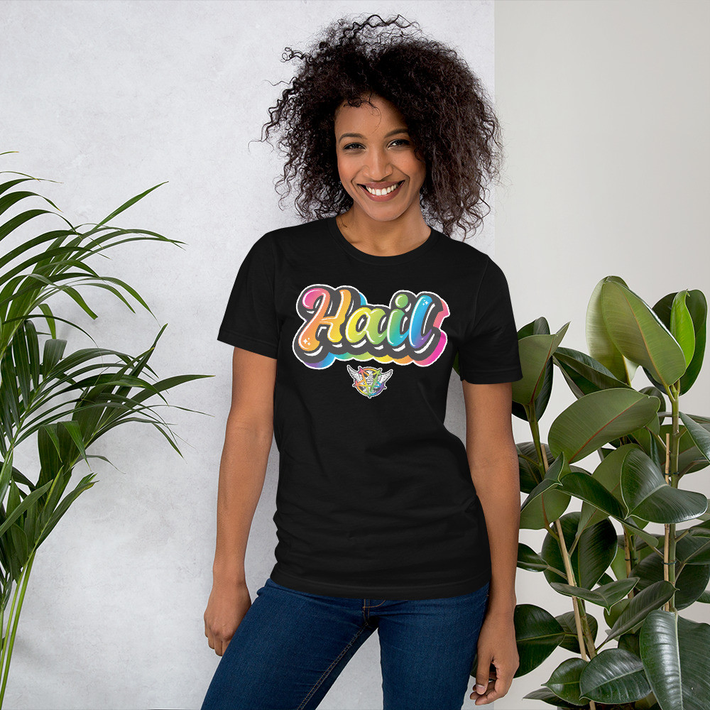 Rainbow Hail Unisex t-shirt