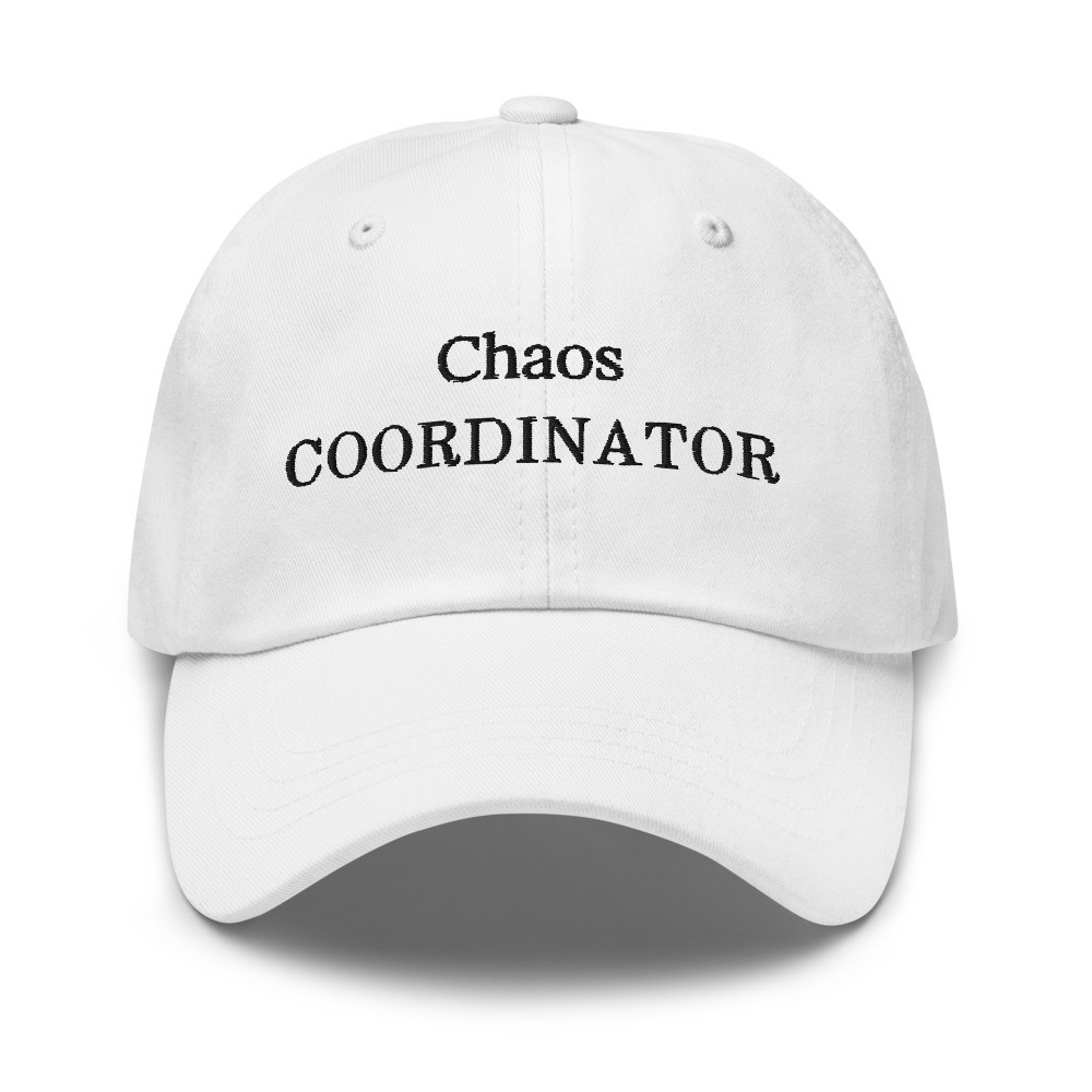 Chaos Coordinator Simple Design - White Hat