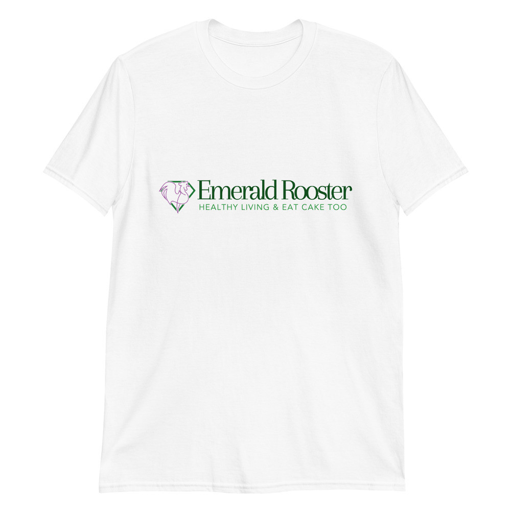The Emerald Rooster Logo - Short-Sleeve Unisex T-Shirt