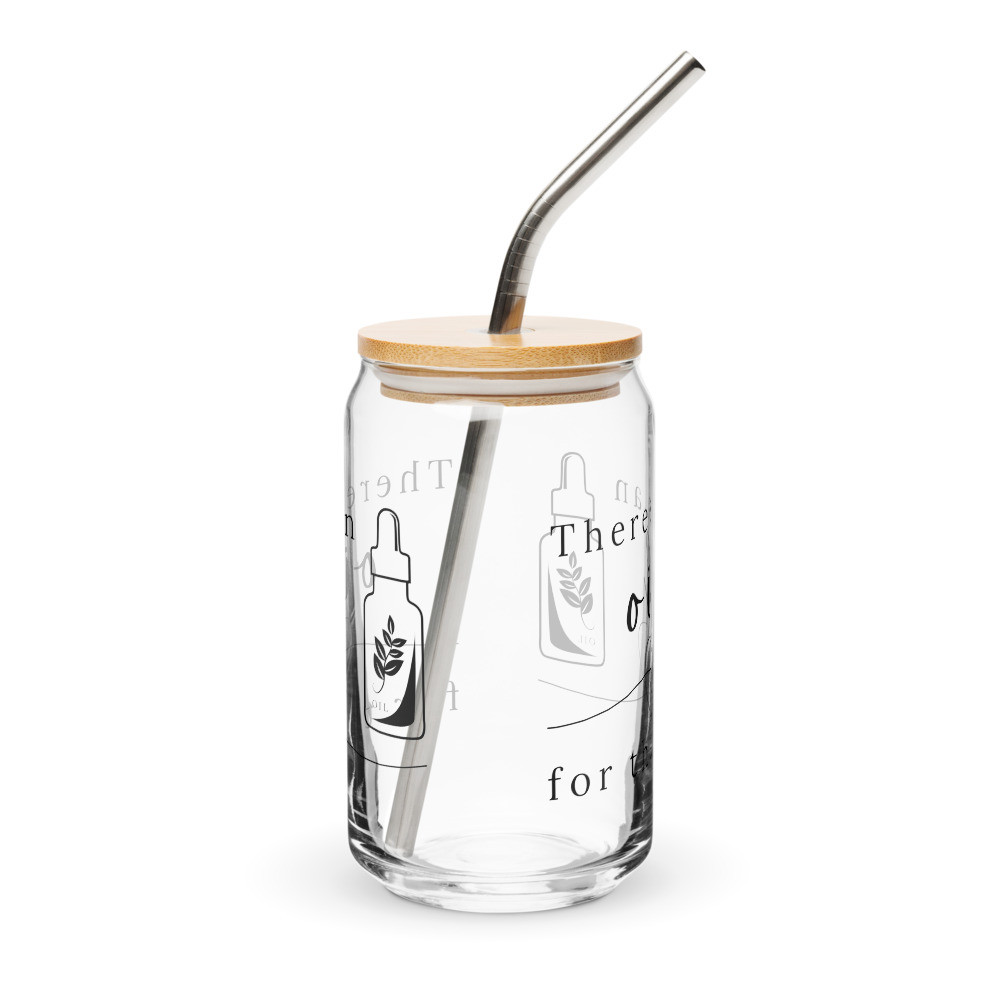 There's An Oil For That - Can-shaped Glass