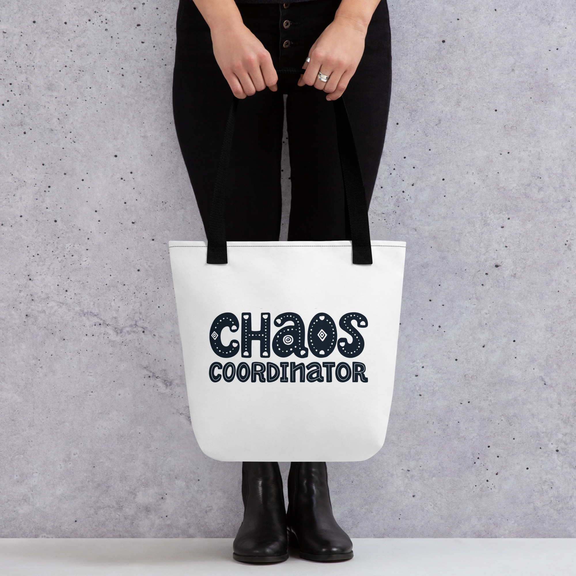 Chaos Coordinator - White Tote Bag