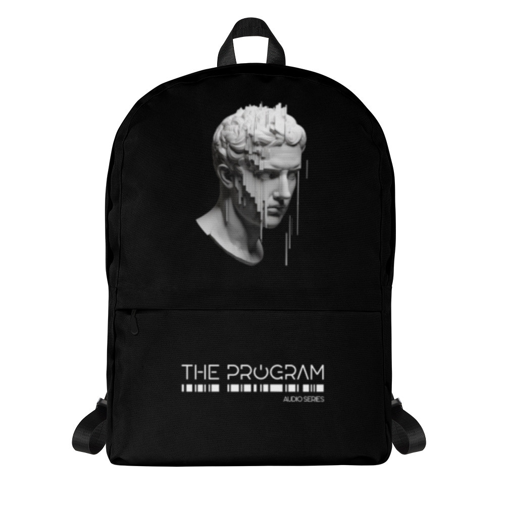 The Program printed show art backpack