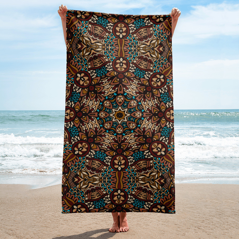 Summer Beach Towel, Summer Pool Towel, Colorful Beach Towel - COCOA DREAM BEACH TOWEL
