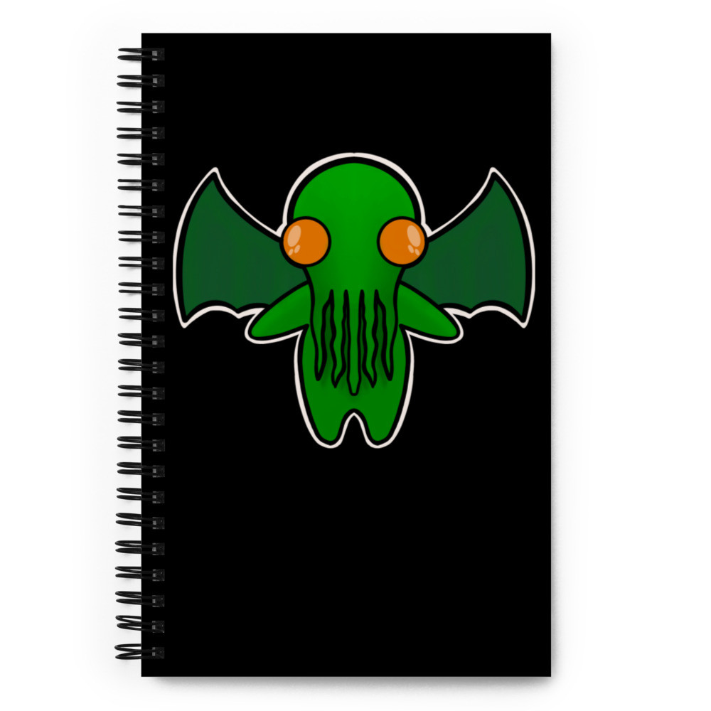 Crypto Baby "Cthulhu" Spiral notebook