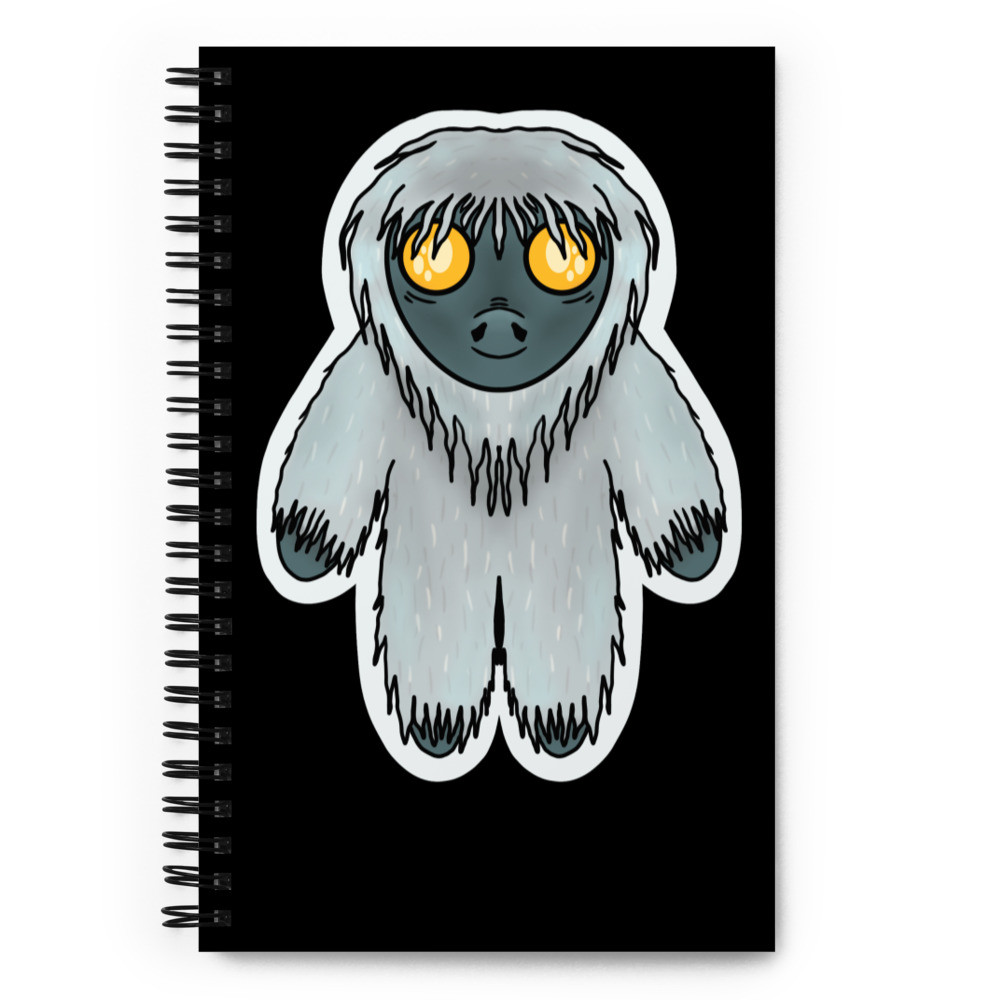 Crypto Baby "Abbie" Spiral notebook