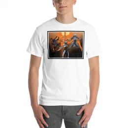 Fighters of the Universe - By Rafael Nuves - Short Sleeve T-Shirt