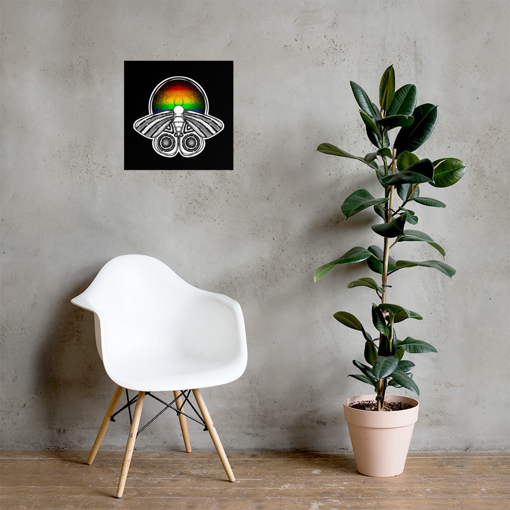 Pride Moth Poster
