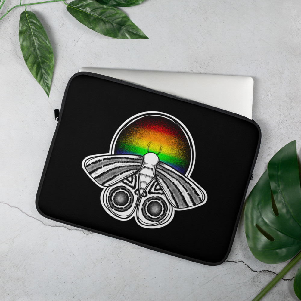 Pride Moth Laptop Sleeve