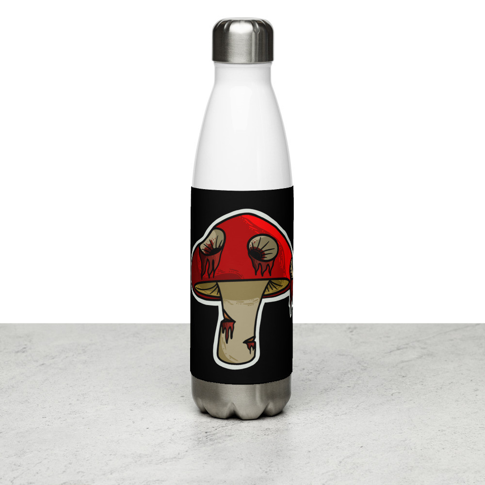 Wounded Shroom Stainless Steel Water Bottle
