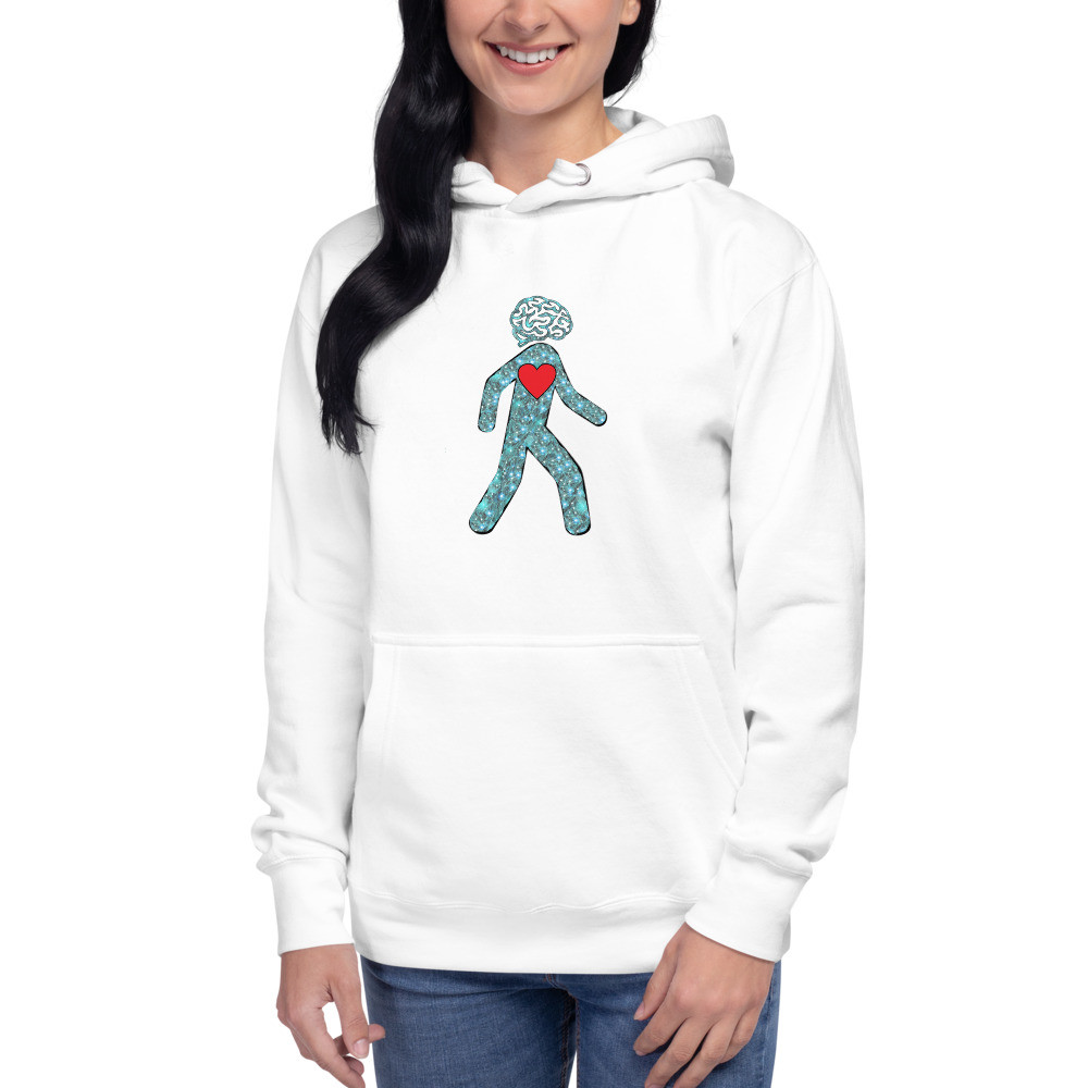 Mind the Divine: Walking Meditation Hoodie