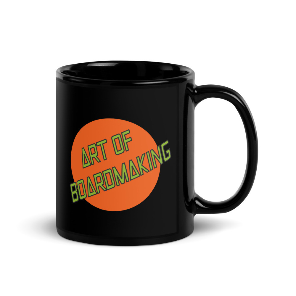 Ghoul Skater Black Glossy Mug