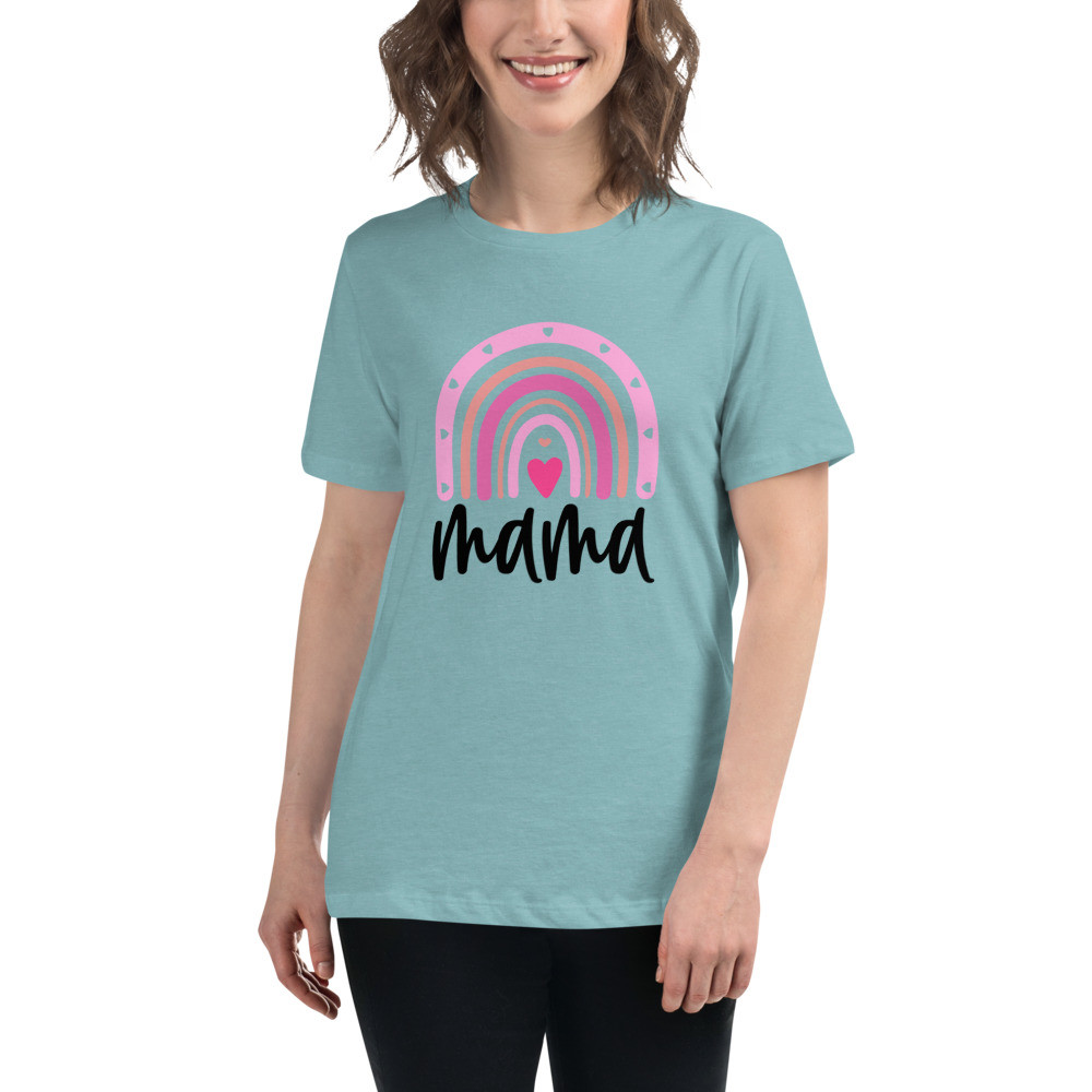 Mama Rainbow Women's Relaxed T-Shirt